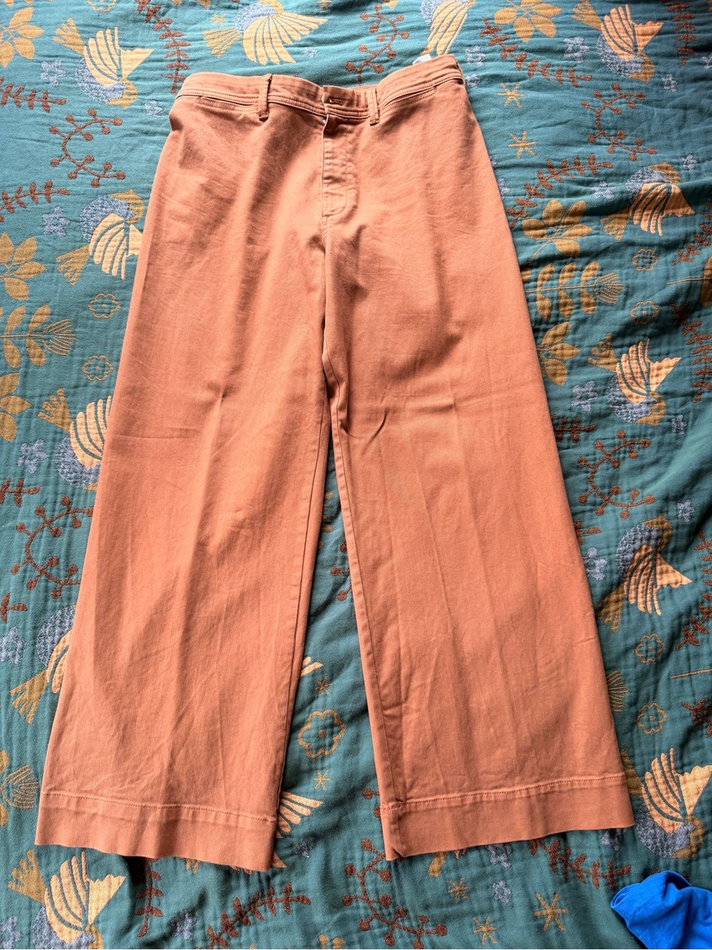 GAP Tan Wide-Leg Chinos